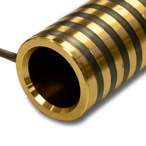 Coil Heater Assemblies - Pressed in Brass Square